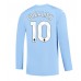 Manchester City Jack Grealish #10 Hjemmedrakt 2023-24 Langermet